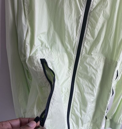 Stone Island Crinkle Reps Ny Dyed Jacket Sz Xxl