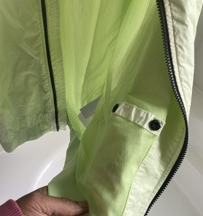 Stone Island Crinkle Reps Ny Dyed Jacket Sz Xxl