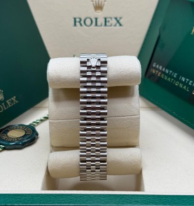 Rolex Datejust 31 New 2025 Pink Diamond Pave 6 Dial Diamond Bezel Stainless Steel Jubilee