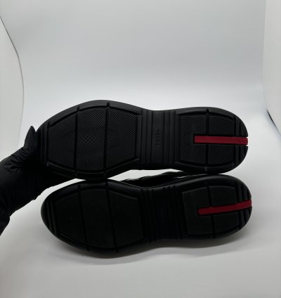 Patent Leather America Cup Sneakers