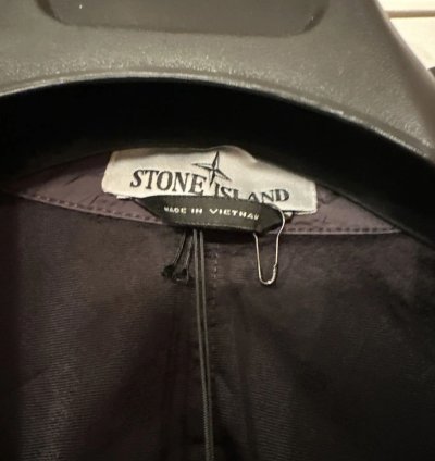 Stone Island Crinkle Reps Ny Overshirt Charcoal Grey Nwt