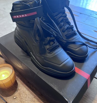 Polarius High Top Triple Black