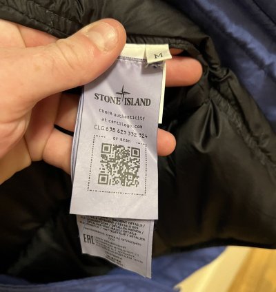 Stone Island David Tc Down Perrywinkle