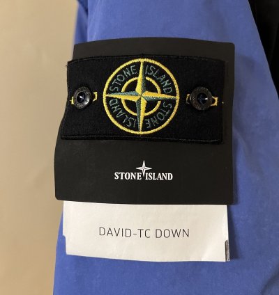 Stone Island David Tc Down Perrywinkle