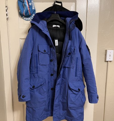 Stone Island David Tc Down Perrywinkle