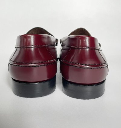 Polished Oxblood Leather Loafers