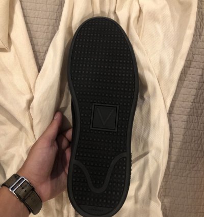 Pony Hair Frontrow Slip On Sneakers 8 Anthracite