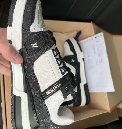 Pop Up Lv5 5 Trainer Black Denim Lv