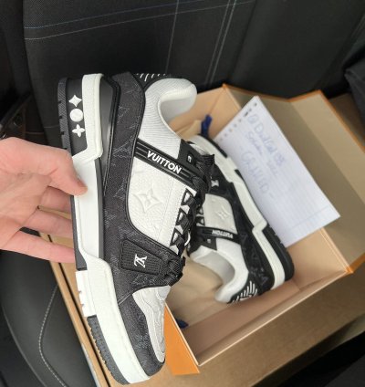 Pop Up Lv5 5 Trainer Black Denim Lv