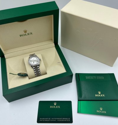 Rolex Datejust 31 Siilver Diamonds Jub