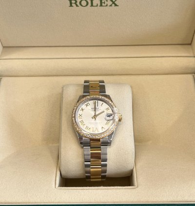 Rolex Datejust 31 Silver Roman Oys