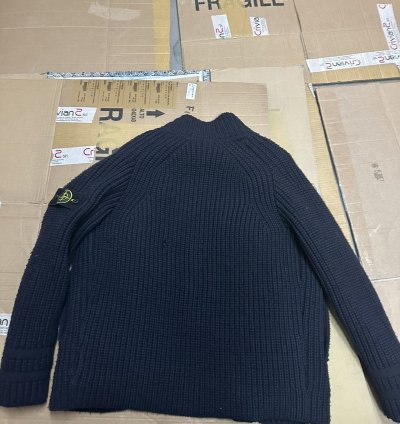 Stone Island Double Layered Knitted Cardigan