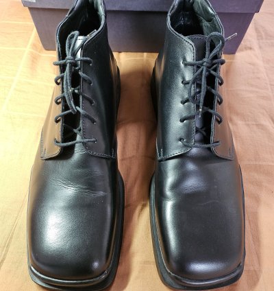Prada 1999 Square Toe Ankle Boots Brand New Og Box