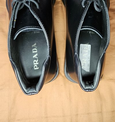 Prada 1999 Square Toe Ankle Boots Brand New Og Box