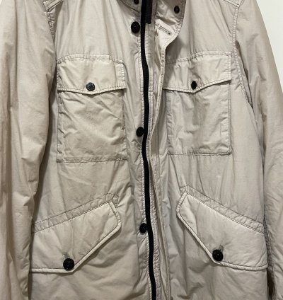 Stone Island Dove Grey Naslan Primaloft Field Jacket