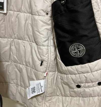 Stone Island Dove Grey Naslan Primaloft Field Jacket