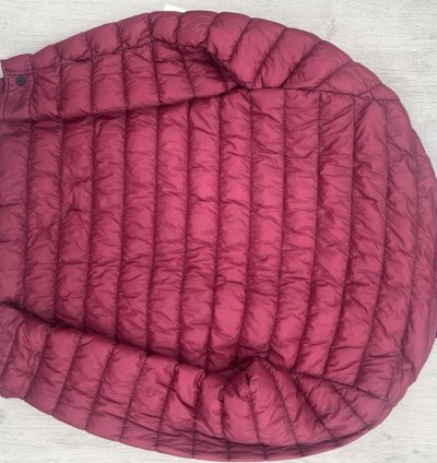 Stone Island Down Filled Garment Dyed Micro Yarn Jacket