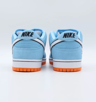 Nike Sb Dunk Low Club 58 Gulf Racing Blue Chill Safety Orange