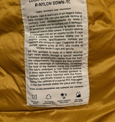 Stone Island Down Jacket