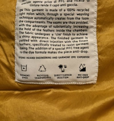 Stone Island Down Jacket