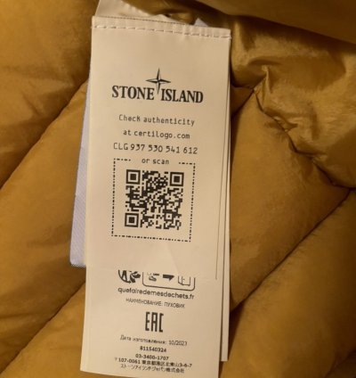 Stone Island Down Jacket