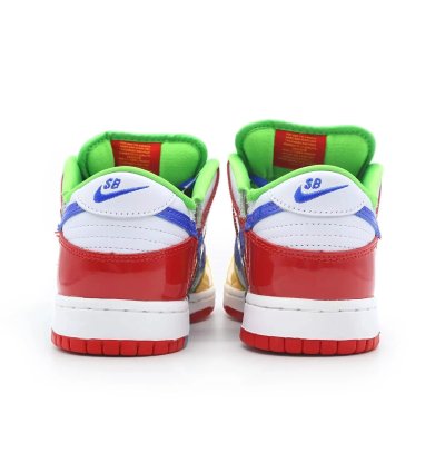 Nike Dunk Low Sb Ebay Sandy Bodecker White Red Yellow