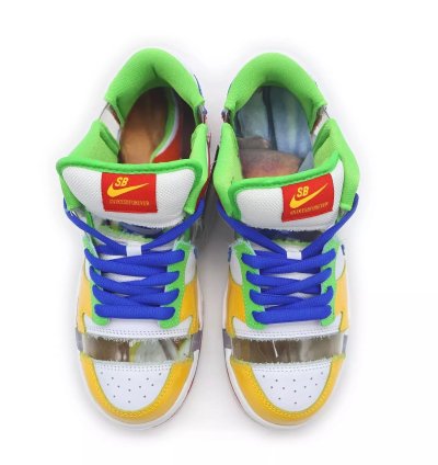 Nike Dunk Low Sb Ebay Sandy Bodecker White Red Yellow