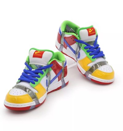 Nike Dunk Low Sb Ebay Sandy Bodecker White Red Yellow