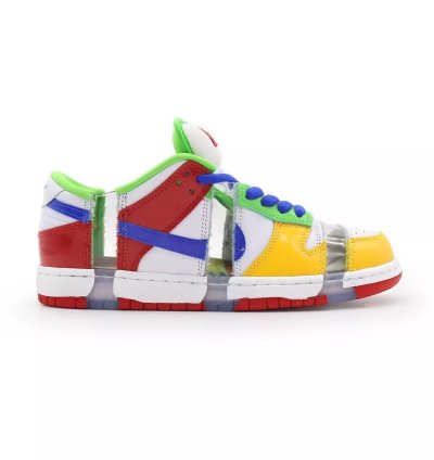Nike Dunk Low Sb Ebay Sandy Bodecker White Red Yellow