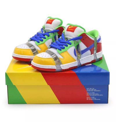 Nike Dunk Low Sb Ebay Sandy Bodecker White Red Yellow