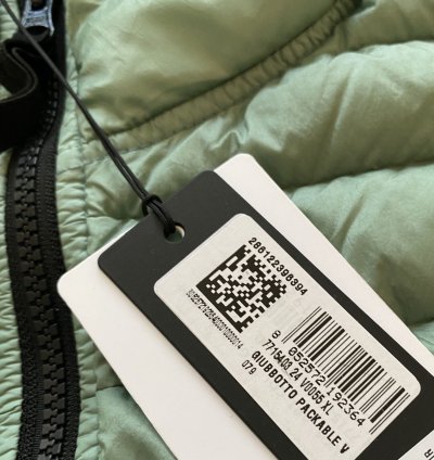 Stone Island Down Jacket Loom Woven Chambers -nylon Down-tc