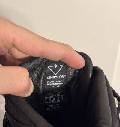 Prada Adidas Black Forum Highs