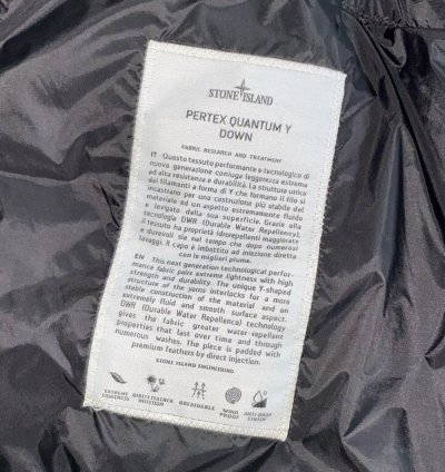 Stone Island Down Jacket Pertex Quantum