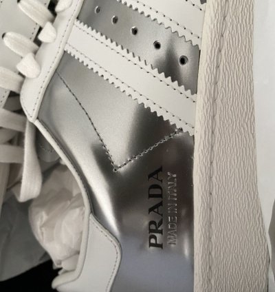Prada Adidas Limited Edition Superstar Sneakers