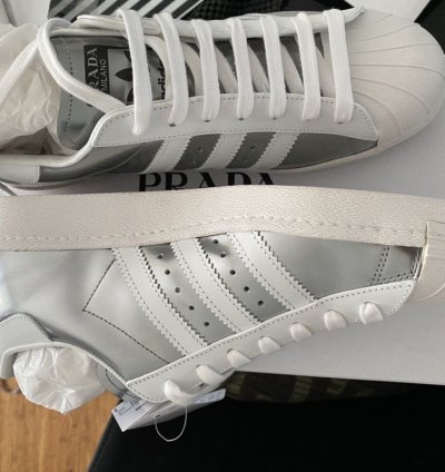 Prada Adidas Limited Edition Superstar Sneakers