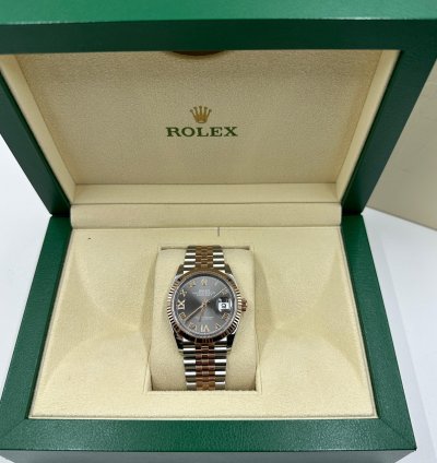 Rolex Datejust 36 126231 Viix Grey Roman Jub