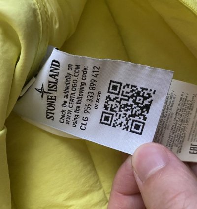 Stone Island Down Jacket With Hood