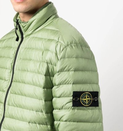Stone Island Down Puffer Jacket - Sage new