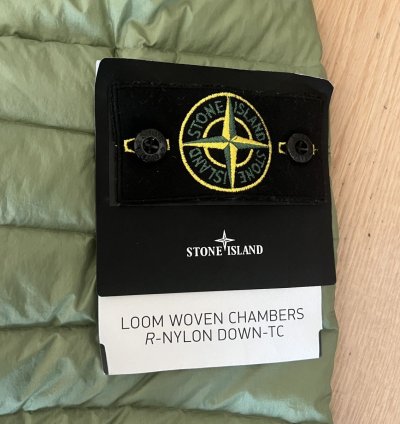 Stone Island Down Puffer Jacket - Sage new
