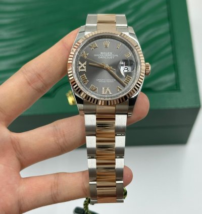 Rolex Datejust 36 126231 Viix Grey Roman Oys