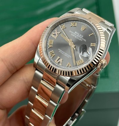 Rolex Datejust 36 126231 Viix Grey Roman Oys