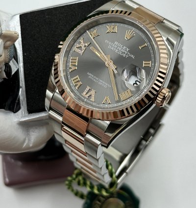 Rolex Datejust 36 126231 Viix Grey Roman Oys