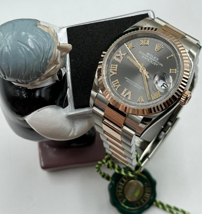 Rolex Datejust 36 126231 Viix Grey Roman Oys