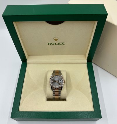 Rolex Datejust 36 126231 Viix Grey Roman Oys