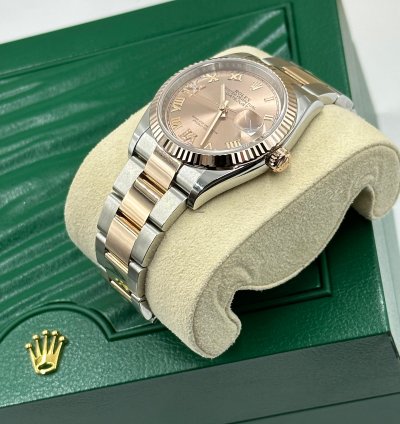 Rolex Datejust 36 126231 Viix Pink Roman Oys