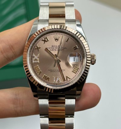 Rolex Datejust 36 126231 Viix Pink Roman Oys