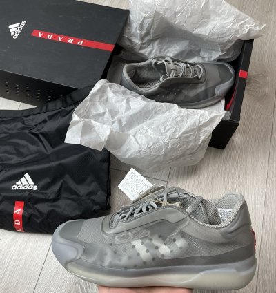 Prada Adidas Luna Rossa Sneakers Gun Metal