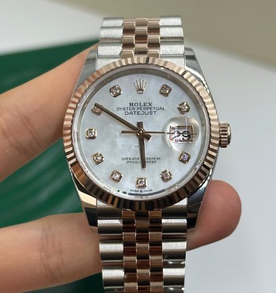 Rolex Datejust 36 126231ng Mother Of Pearl Jubilee