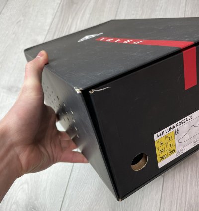 Prada Adidas Luna Rossa Sneakers Gun Metal
