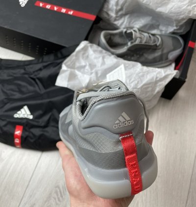 Prada Adidas Luna Rossa Sneakers Gun Metal